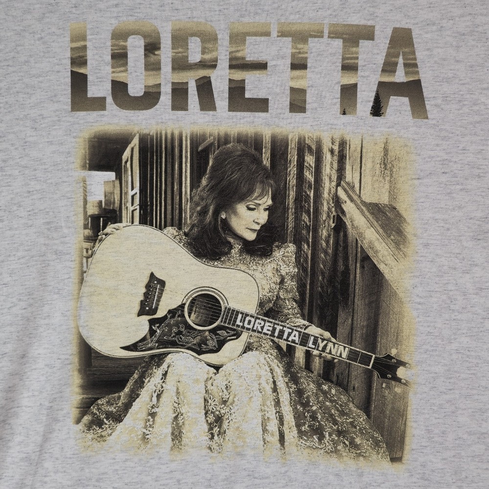 Loretta Lynn T-Shirt Mens XL Next Level Apparel Cotton Blend Super Soft Comfy
