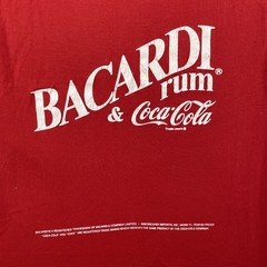 VTG Scream Stars Tank Top Medium 1988 Bacardi Rum & Coca Cola Surf Y2k Made USA