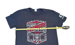 Veteran Tribute Ride 2016 POW Large Harley Davidson Motorcycle T-Shirt USA Flag