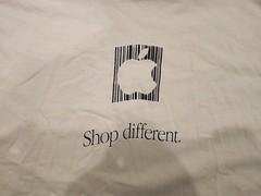 Vintage Apple Store Promo Shirt XL Keystone Y2K Mac Computers