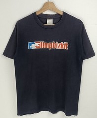 Limp.Bizkit band 90s Logo Rare Design Basic Black Unisex T shirt 23D1396