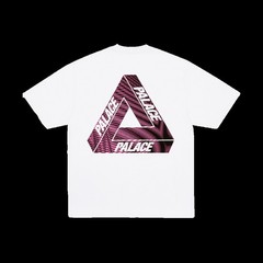 Palace Tri-Vex Tee White/Pink • Medium