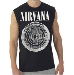 Nirvana Circle N Rock BAND MUSCLE SHIRT (Multiple Variations)