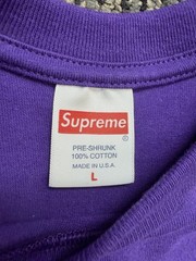 Supreme Ralph Steadman Box Logo Tee shirt Large purple