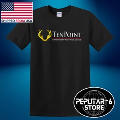 Ten Point Crossbow Archery Men’s Black T-Shirt Size S-5XL