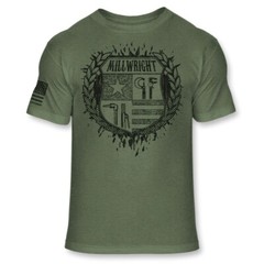 Millwright Crest T Shirt – Millwrights Coat of Arms Shirt Millwright Logo A246