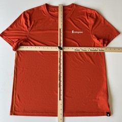 Cotopaxi T Shirt Men’s Large Orange Short Sleeve Lightweight Stretch Tee