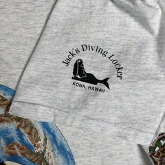 Vintage 1992 Habitat Double Sided Animal Shirt Mens XL Single Stitch Nature 90s