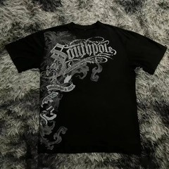 Men’s Southpole Style Graphic T-Shirt Gothic Streetwear Y2K Print S–3XL