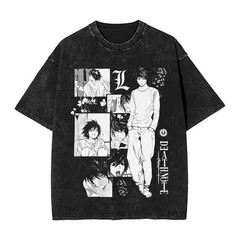 death note anime t shirt shirt, T Shirt Graphic Tee Vintage Style lot