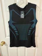 Coolmax men’s athletic body-shaping compression tank top. NWT