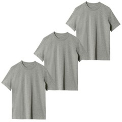 Uneek 5 PACK Unisex Mens CLASSIC T-SHIRT Plain 100% Cotton Blank Tee T shirt TOP