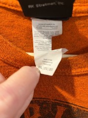 Harley Davidson T-Shirt Chesapeake Burnt Orange 2XL Free shipping
