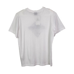 Spyder Graphic T-Shirt Men Short Sleeve Crew Neck Stretch White Large