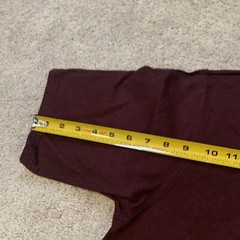 VTG Champion Maroon Plum HeavyWeight Cotton Lot Of T Shirt Large (12) & XL (12)