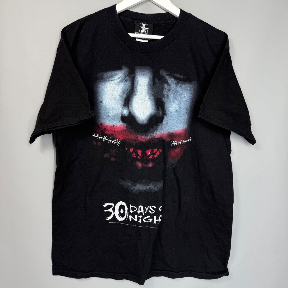 RARE 30 DAYS OF NIGHTS 2007 SHIRT BY GENTLE GIANT TEE MOVIE PROMO SIZE L