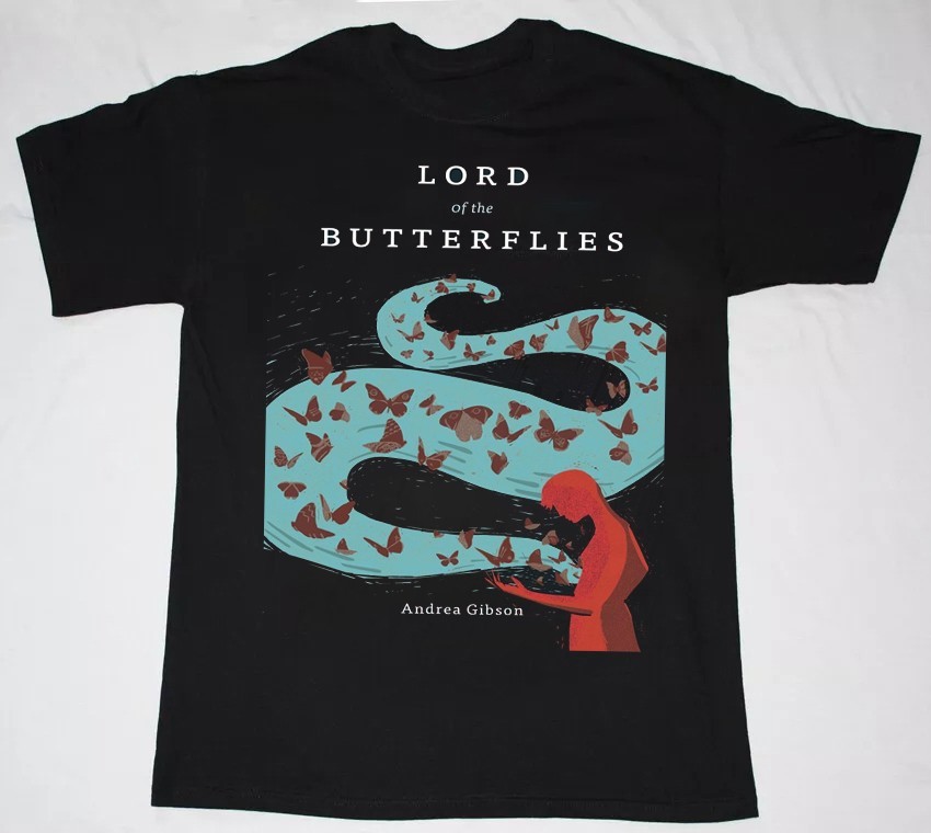 Lord of the Butterflies Gibson, Andrea Cotton Shirt Black PA010