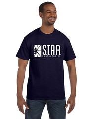 Star Labs Tee Shirt Tee The Flash STAR LABORATORIES Superman Comic Small-5XL