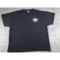 Harley-Davidson Moscow Russia T-Shirt Mens 3XL Black Fruit of the Loom Heavy