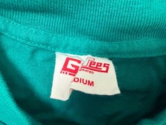 Vintage 80s Running Shirt M Tight Jingle Bell Run Christmas 1989 Houston TX USA