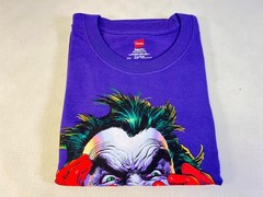 Graphitti Designs Joker Salvation by Neal Adams Purple T-shirt Hanes Tagless 2XL