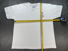 White VTG Single Stitch RN Registered Nurse Medical Treatment Health Shirt XL