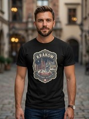 Krakow Poland Old Town Graphic T-Shirt Unisex Travel Tee