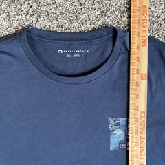 NWT Travis Mathew Tri Blend Blue Best Trip Yet Shirt Mens 2XL