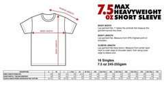 Shaka Wear 7.5 oz Max Heavyweight Short Sleeve T-Shirt (More Colors)