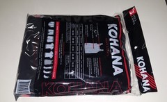 Mens a shirts black 3-Pack. Machine wash no bleach tumble dry.