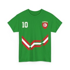 Tunisia Soccer Tee, Tunisia Number 10 Soccer Tunisian Soccer 2026 Shirt