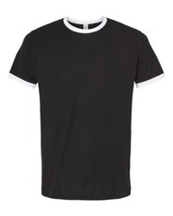 Tultex Unisex Premium Ringspun Short Sleeve Fine Jersey Ringer T-Shirt – 246