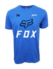 MENS GRAPHIC MOTORCROSS RACING 74 LOGO T SHIRT