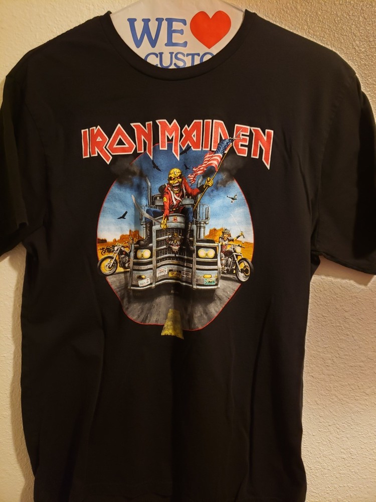 IRON MAIDEN Legacy Of The Beast USA Tour 2022 Shirt XL