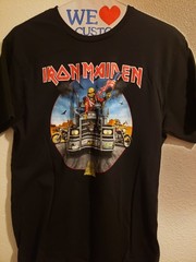 IRON MAIDEN Legacy Of The Beast USA Tour 2022 Shirt XL