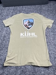Kuhl Men’s Medium Born In The Mountains Graphic T-Shirt Wildfibre Organic Cotton