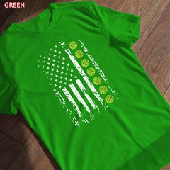 Pickleball Shirt American Flag Tee Gift for Pickleball Player Enthusiasts