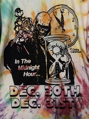 Online Ceramics The Golden Door Warriors Company NYE Tie Dye T-Shirt Size Large