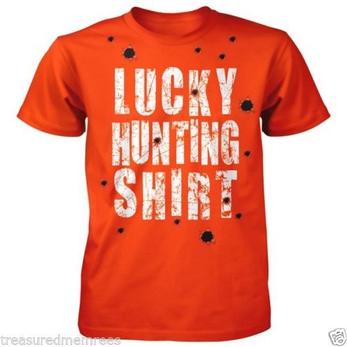 Old Country Outfitters Lucky Hunting T-Shirt ~ Pick Your Size ~ SM, MED or LRG
