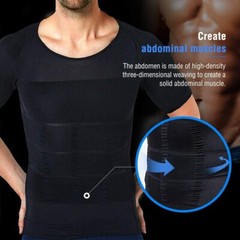 CGTFY Gynecomastia Compression Tank Top Men Classic Athletic Body Shaper Vest US