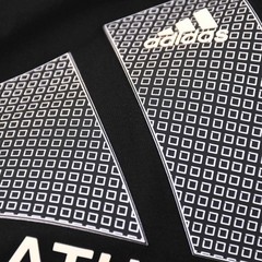 Adidas Athletics Grid Big Logo 180G Sorona Crew T-Shirt Men L-4XL 4 Colors