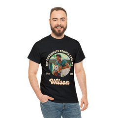 Customise Your Own Photo Unisex T-shirt – My Favourite People Call Me