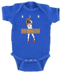 Jalen Brunson AIR Knicks Creeper Romper One Piece BABY 12 Month
