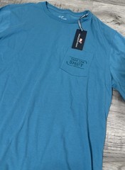 VINEYARD VINES TAKE THE SHOT LS POCKET TEE Size Large MRSP $49.50 NWT