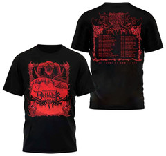 Dethklok Tour North America 2026 3D AOP T-shirt Full Size BL2596