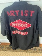 Jordan Craig Vintage Style Work Shirt 3XL Black 100% Cotton Duck Canvas