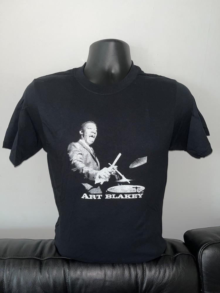 ART BLAKEY DRUMMING T SHIRT night in tunisia drums jazz bop hard drum lp