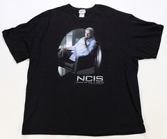 Rare Vintage NCIS Based On The TV Series 2009 Promo T Shirt 2000s Black Size 2XL