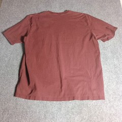 Carhartt K87 Pocket T-Shirt Men’s 2XL Tall Burgundy Loose Fit Heavyweight…