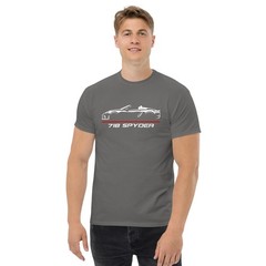 718 Spyder Open Top Flat Six Roadster Graphic Tee T-Shirt Gift T-shirt